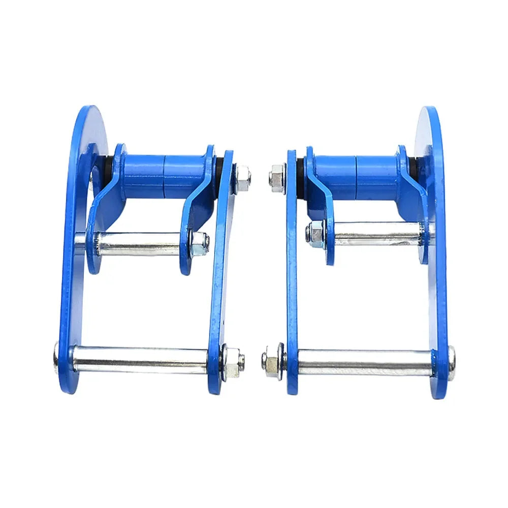 2 x Comfort Double Shackle 4x4 Suspension Leaf Spring Lift Kits Rear Le Spring Comfort Double Shackles for Hilux REVO 2015+