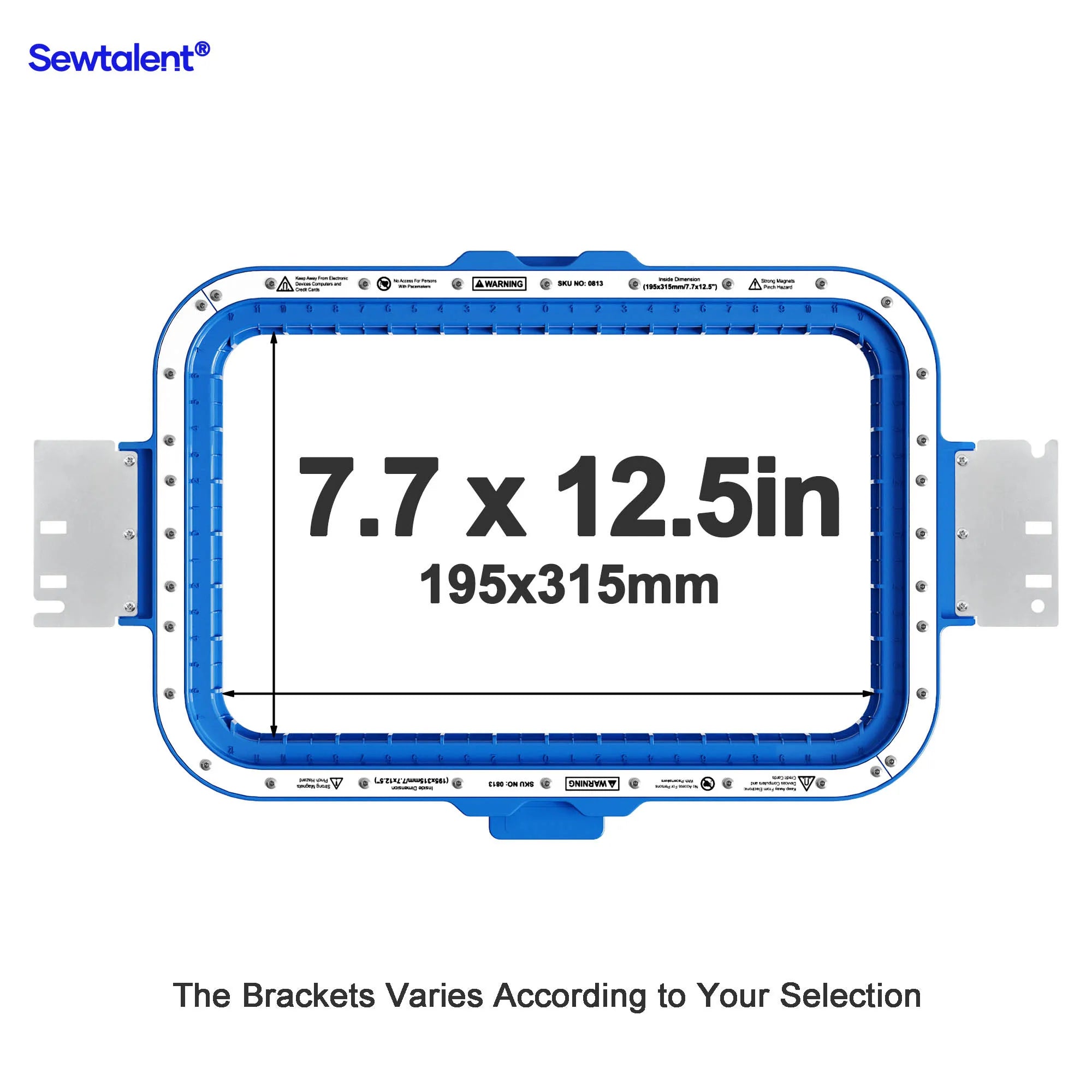 Macchina Smartstitch S-1001/S-1201/S-1501/S-1501 Ultra/S-1501 Plus/S1502 adatta per telaio da ricamo magnetico Sewtalent Mighty Hoop