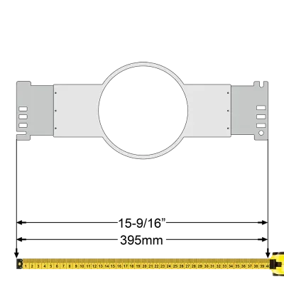 Macchina da ricamo Fortever Halo100 HaloX FT1501/1502/1503/1504 con telai magnetici per ricamo MaggieFrame Mighty Hoop