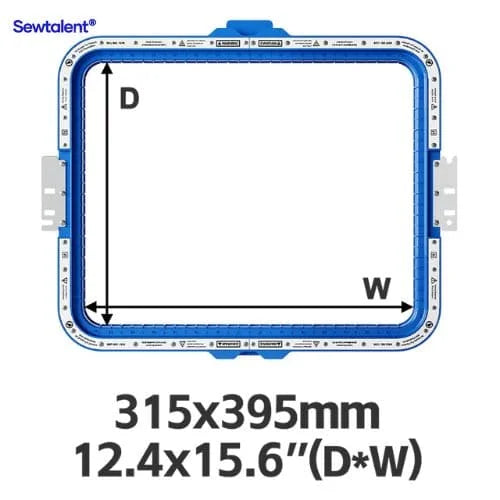 Telaio da ricamo per macchine da ricamo BAI Mirror Vision 1501 V22 KESI ecc. con telaio magnetico Mighty Hoop Telaio da ricamo