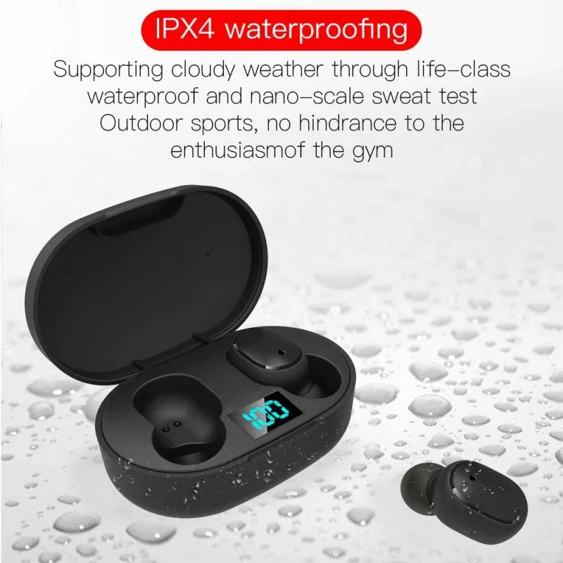 E6STWS Bluetooth koptelefoons zijn draadloze Bluetooth-muziekkoptelefoons en noise-cancelling hoofdtelefoons geschikt voor Android en iOS