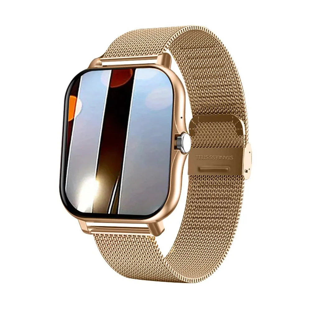 2023 Smartwatch Android Telefoon 1,44'' Kleurenscherm Bluetooth Bellen Bloedzuurstof-/Drukmeting Smartwatch Dames Heren