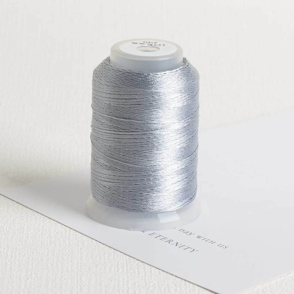 350m/rotolo Filo da ricamo per cucito fai da te, strumenti per cucito a punto croce, braccialetto di pizzo, corda intrecciata, nodi di pizzo, decorazione di gioielli