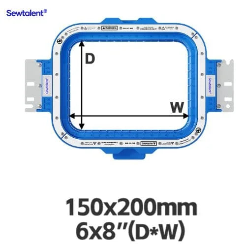 Telaio da ricamo per macchine da ricamo BAI Mirror Vision 1501 V22 KESI ecc. con telaio magnetico Mighty Hoop Telaio da ricamo