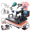 12*15 INCH 8-in-1 Combo Hittepers Machine Sublimatie Printer 2D Hitte Transfer Machine voor Pet Mok Bord T-shirts CE Goedgekeurd