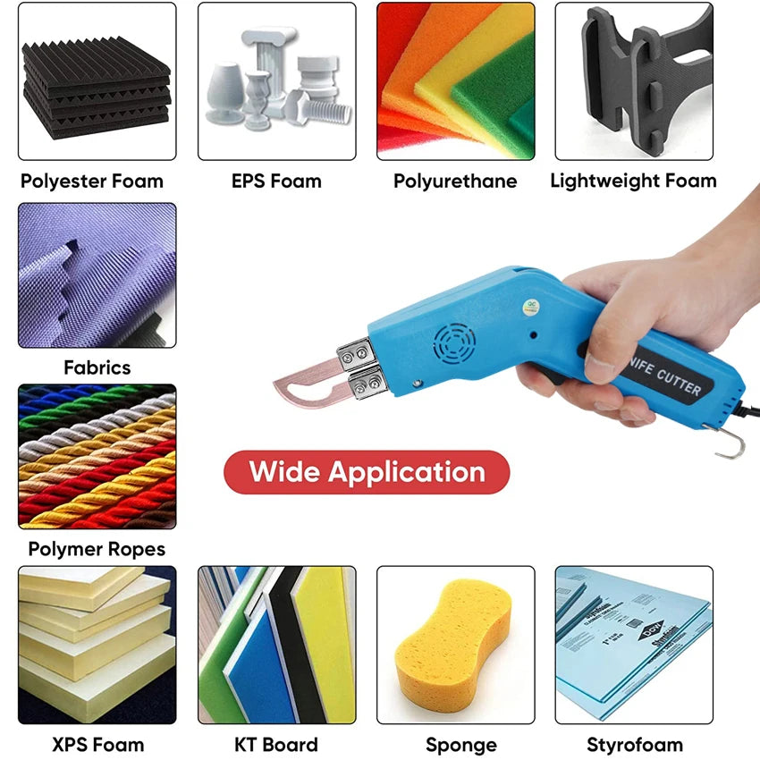 Hete Mes Stoffensnijder Touwsnijgereedschap Piepschuimsnijder Elektrische Schuim Polystyreen Snijmachine DIY Snijgereedschap Hitte Mes