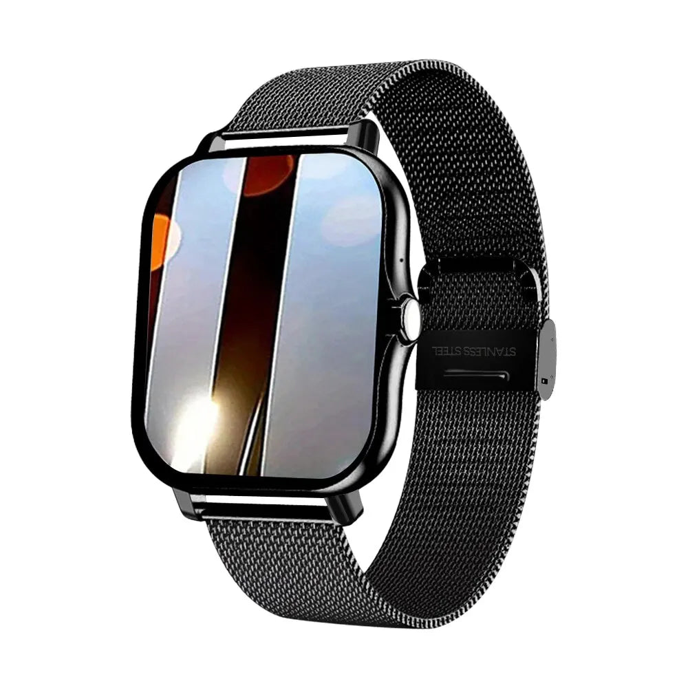 2023 Smartwatch Android Telefoon 1,44'' Kleurenscherm Bluetooth Bellen Bloedzuurstof-/Drukmeting Smartwatch Dames Heren