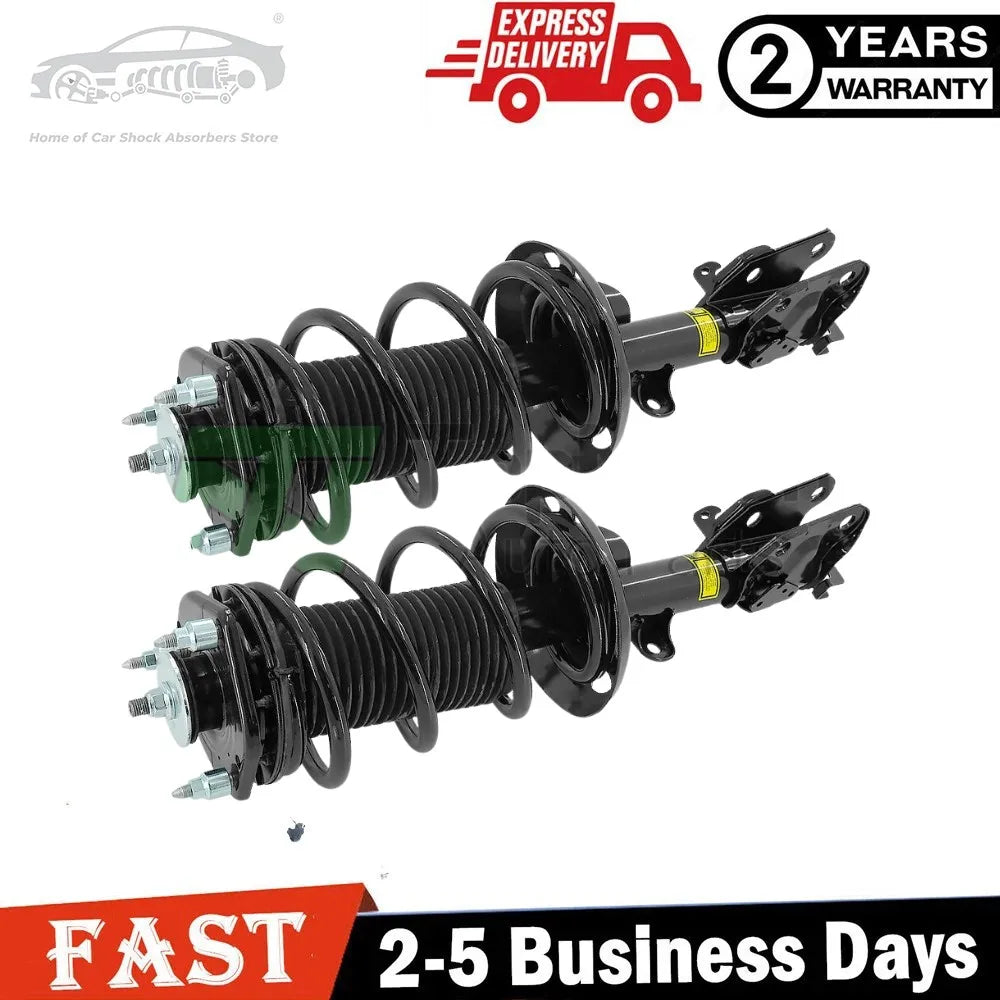 Pair Front Left and Right Shock Absorber Assys with Electric For ACURA MDX ZDX 2010-2013 51606STXA58  51605STXA55 51606STXA58
