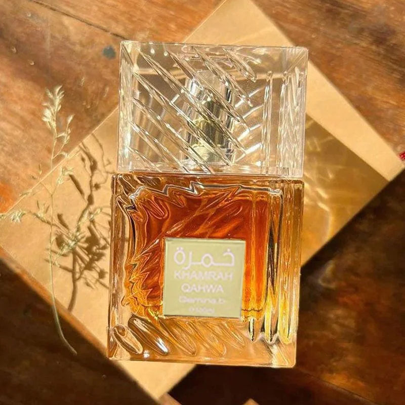 Khamrah Parfum Eau De Toilette Geschenkdoos 100ml Unisex Arabische Oud Geur Gourmand Geur Langdurig Parfum Voor Unisex