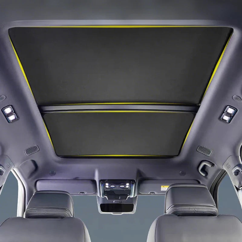 For BYD Formula Leopard 5/8 Special Edition Electrostatic Adsorption Sunroof Shade Roof UV Protection  Thermal Insulation