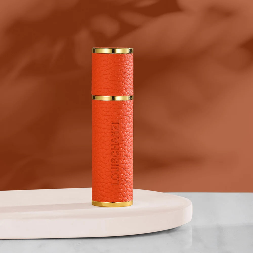 Louischanzl magneet Parfum Verstuiver Draagbare lederen Verstuiver voor aan boord Strakke afdichting Reizen Parfum Spray cadeau 5ml