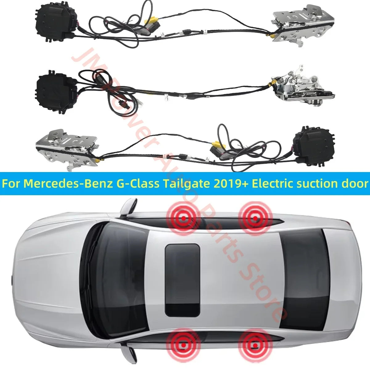 Soft door closing For Mercedes-Benz G class W463 Electric suction door  Accessories modification Tail door electric suction door