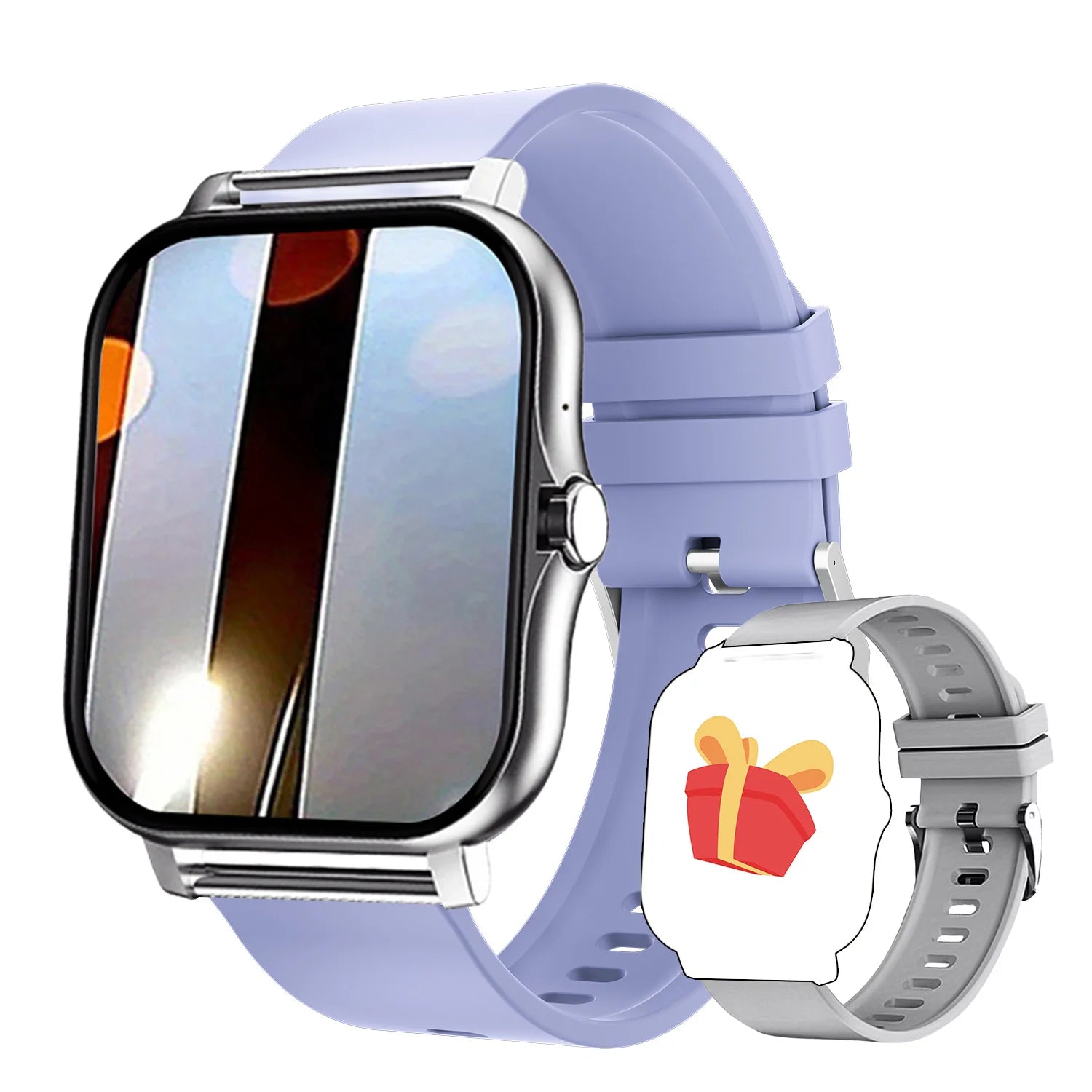 2023 Smartwatch Android Telefoon 1,44'' Kleurenscherm Bluetooth Bellen Bloedzuurstof-/Drukmeting Smartwatch Dames Heren