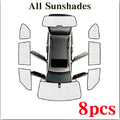 Full Coverage Sunshade For Nissan Patrol Y62 2010 2011~2023 Infiniti QX56 QX80 Sun Shade Car Heat insulation Anti-UV Accessories