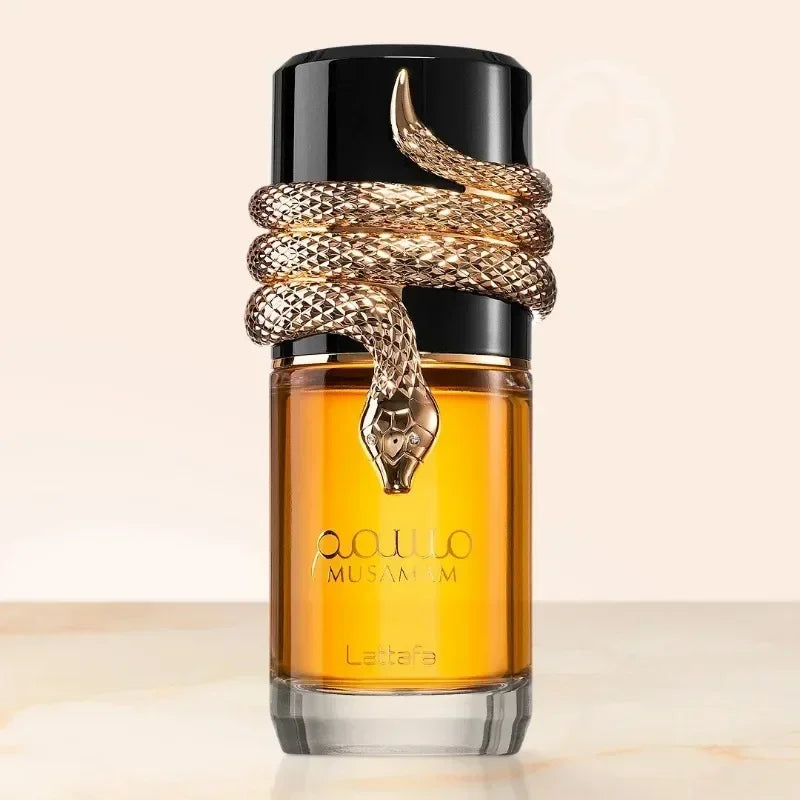 Luxe Slangendesign Arabische Eau de Parfum Langhoudende Houtachtige Bloemige Geur voor Vrouwen Mannen Exotische Elegante Geurspray