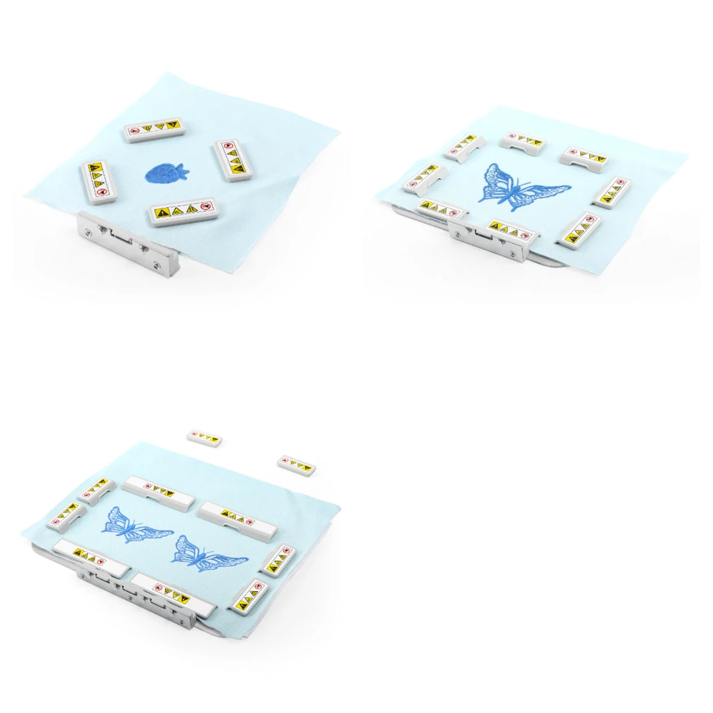 Kit telaio magnetico 3in1-AMK per Brother Innovis SE725, SE700, SE625, SE600, M240ED, PE545, PE500, PE525, 950D, PE540D, Innovis 950