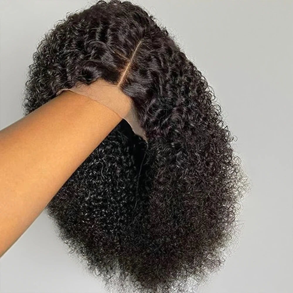Parrucche Bob 13x6 Ondulate Pretagliate Senza Colla, Parrucche Glueless 7x5 Ricce in Capelli Veri Pronte da Indossare, Parrucche Frontali in Pizzo Pre-epilate per Donne