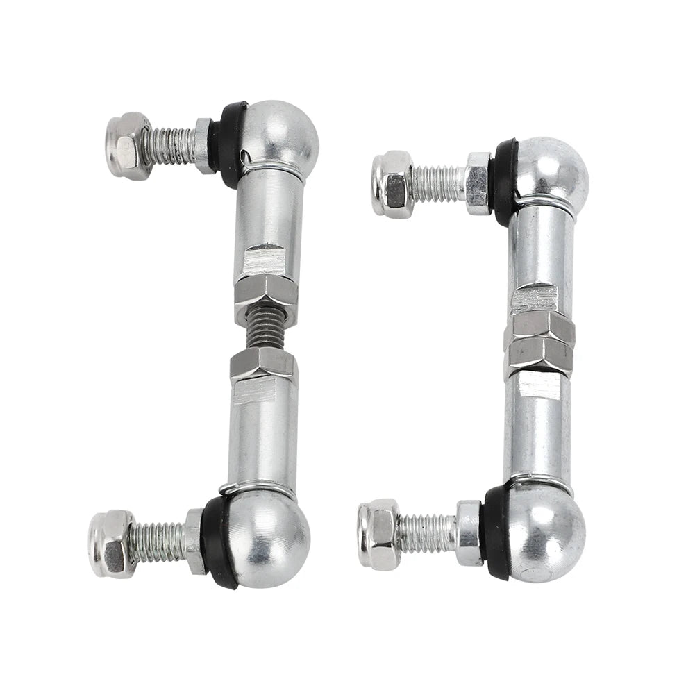 1 Pair Adjustable Air Suspension Rod Lowering Links Kit For BMW F11 E61 E39 X5 X6 Automotive Accessories
