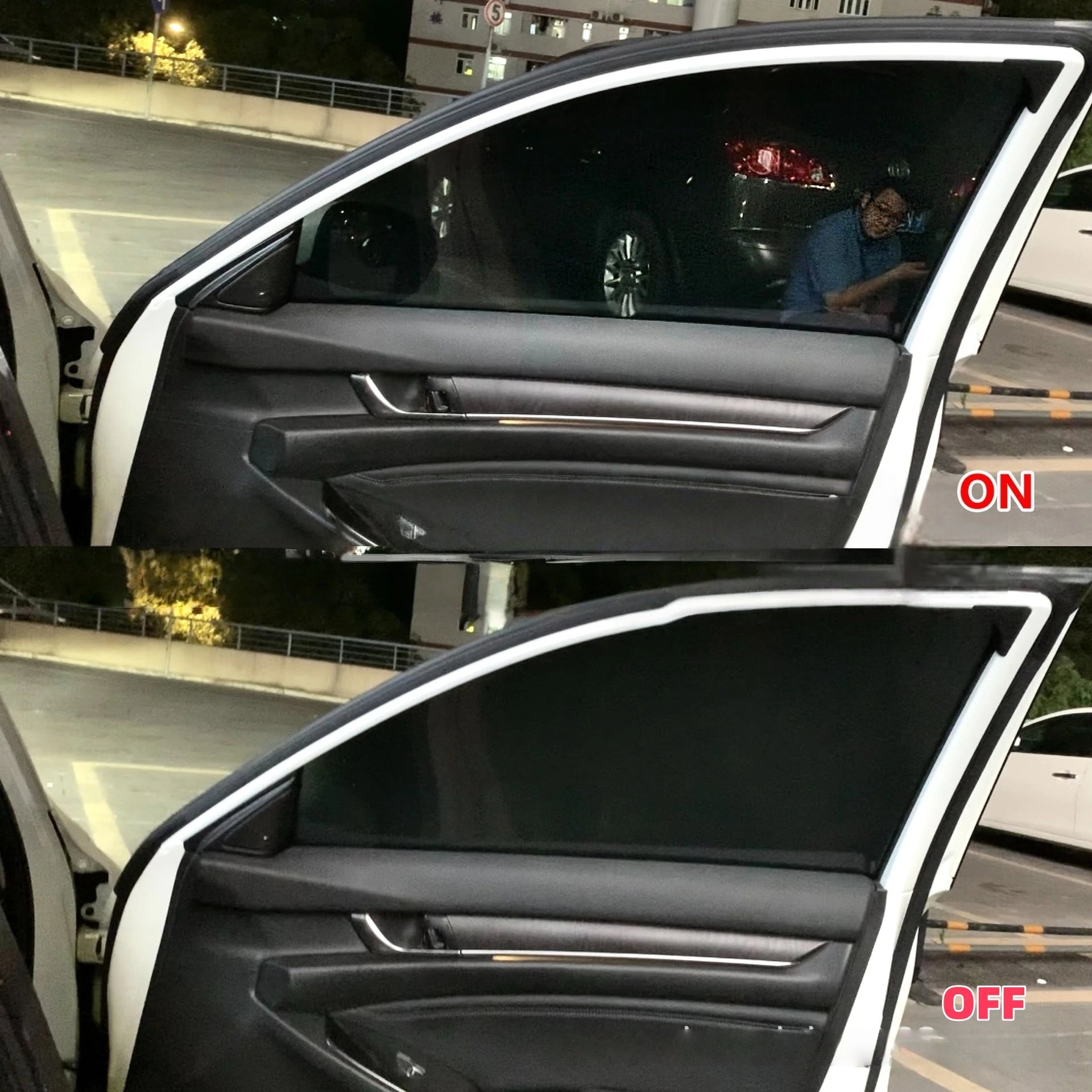 Automotive PDLC Smart Film for Car Side Windows Remote Control Switchable Privacy Film