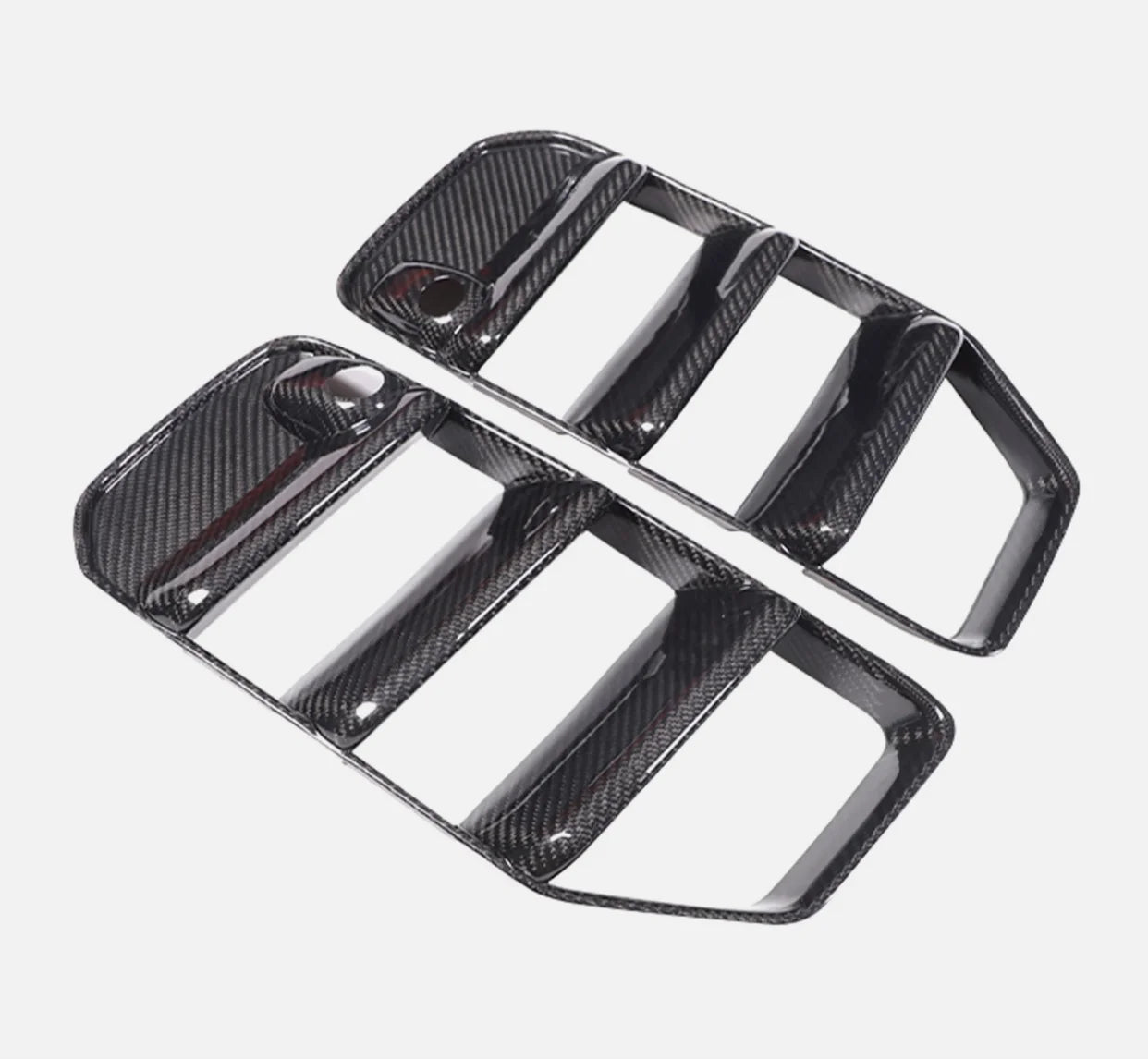 Real Carbon Fiber Front Bumper Side Air Intake Grille Fit For Mercedes-Benz G-Class W465 G63 2025+