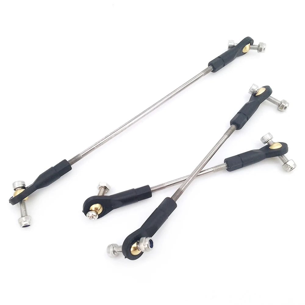 1PC M3 Push Rod Adjustable Tie Rods Ball Head Joint Stainless Steel Servo Linkage for RC Boat Airplane Car