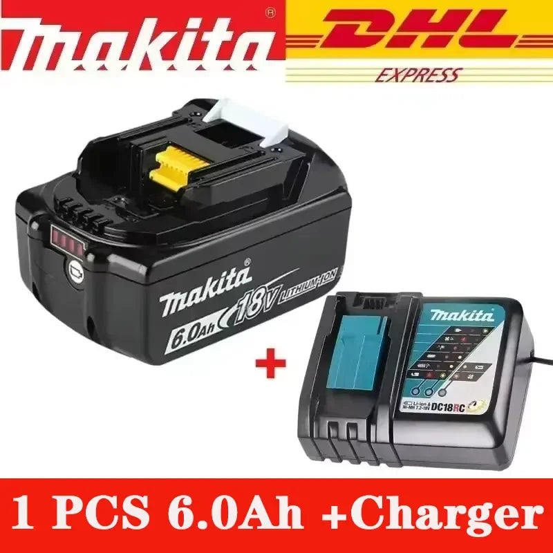 Makita 100% Origineel DDF487 Accu Boor-/Schroefmachine 18V Borstelloze Elektrische Slagschroevendraaier Oplaadbaar Elektrisch Gereedschap