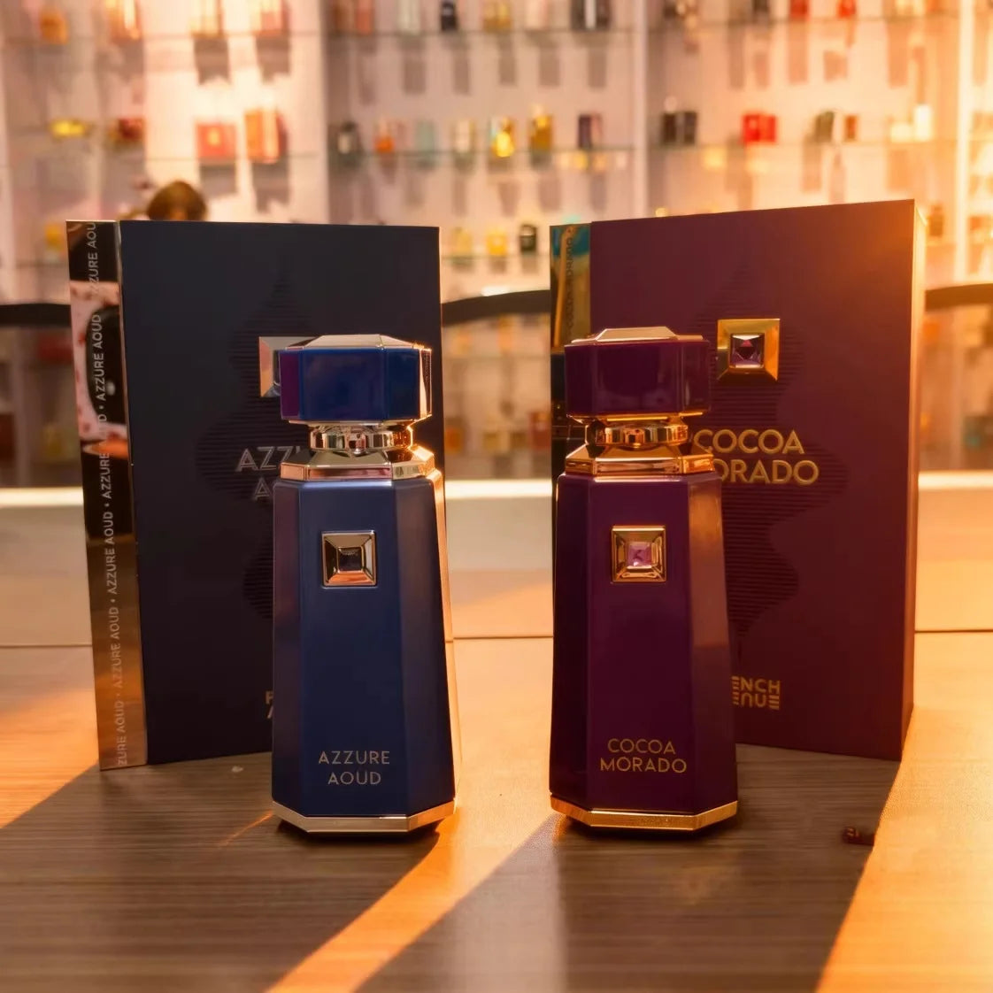 Arabisch Langdurig parfum Vloeibaar Brun Cacao Morado Azzure Aoud French Avenue Geur Houtachtig Kruidig Vanille Parfum Damesparfum