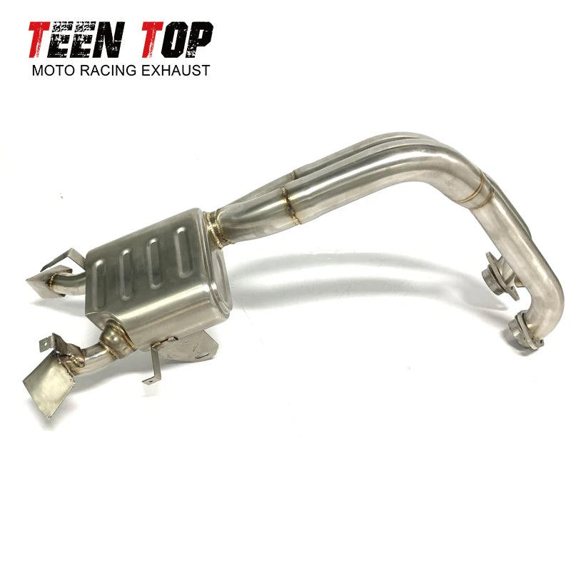 Stainless Steel Motorcycle RS660 Exhaust Pipe For Aprilia RS660 Tuono660 Exhaust System Racing Muffler Underbike Escape Moto