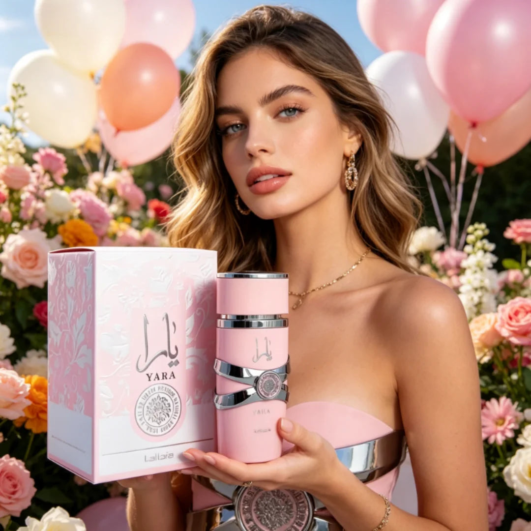 100 ml Lattafa Yara Arabische Charmante Parfum voor Mannen en Vrouwen Hoge Kwaliteit Langhoudende Luxe Keulen Geschikt voor Alle Gelegenheden