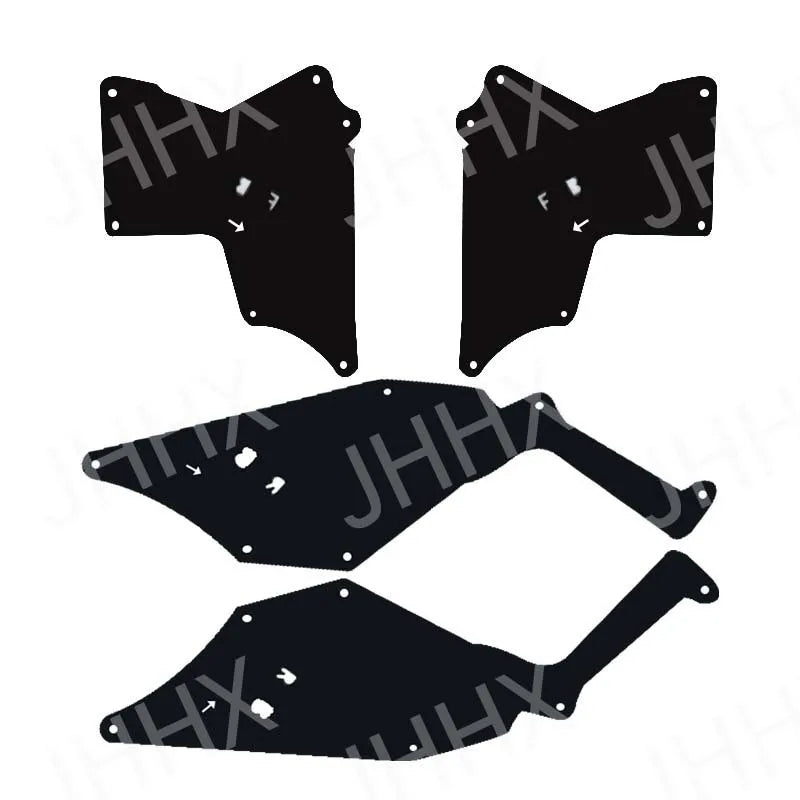 For Toyota HILUX 2016 2017 2018 2019 2020 2021 2022 Fender Liners Apron Guards Seal Protector 53885-KK020 53735-KK020