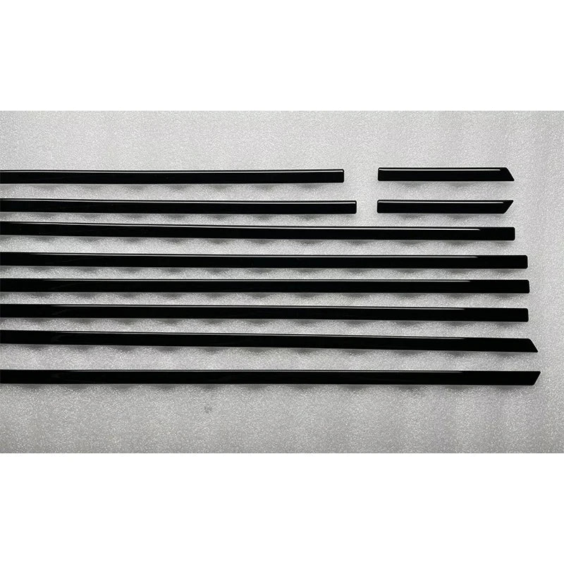 For Mercedes Benz G class w463 W464 side molding trim for G350 G400 G500 G55 G63 G65 G580 black carbon sliver side molding trim