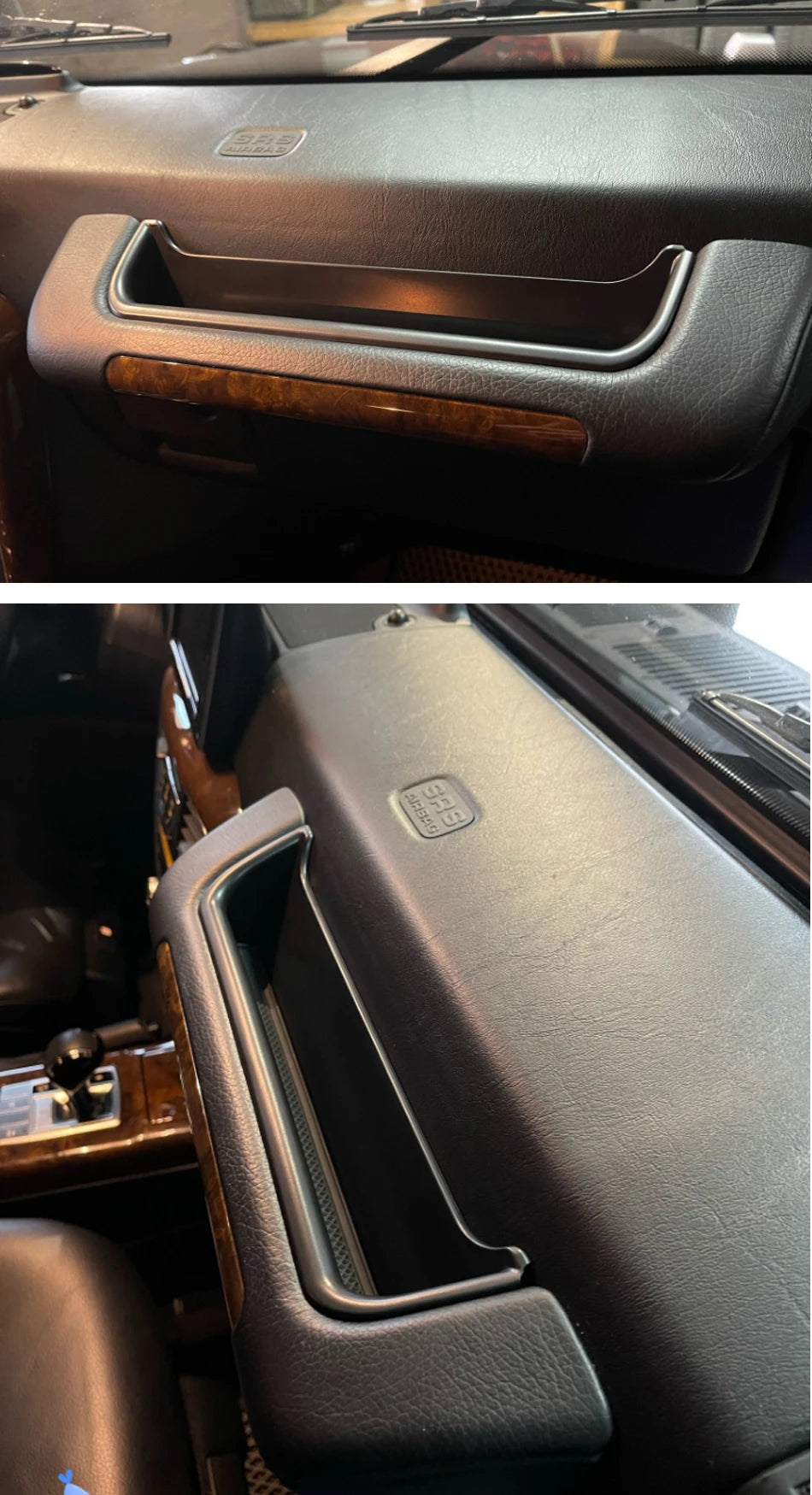 My Good Car ABS Car Copilot Seat Storage Box for Mercedes Benz G Class W463 W464 Wagon G500 G55 G63 Tray Case Organizer