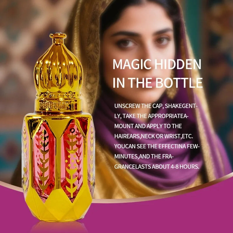 10ML Arabische parfum Midden-Oosten Dikke geurolie Lichaamsgeur bedekkend Eau De Parfum Langdurig Draagbaar Pipet Parfums