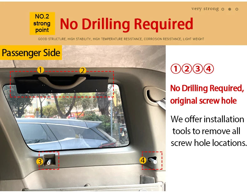 For Nissan Patrol Y61 1997-2016 5dr Accessories Storage Panel Rear Trunk Debris Rack Car-Styling MOLLE Storage Panel Organizer