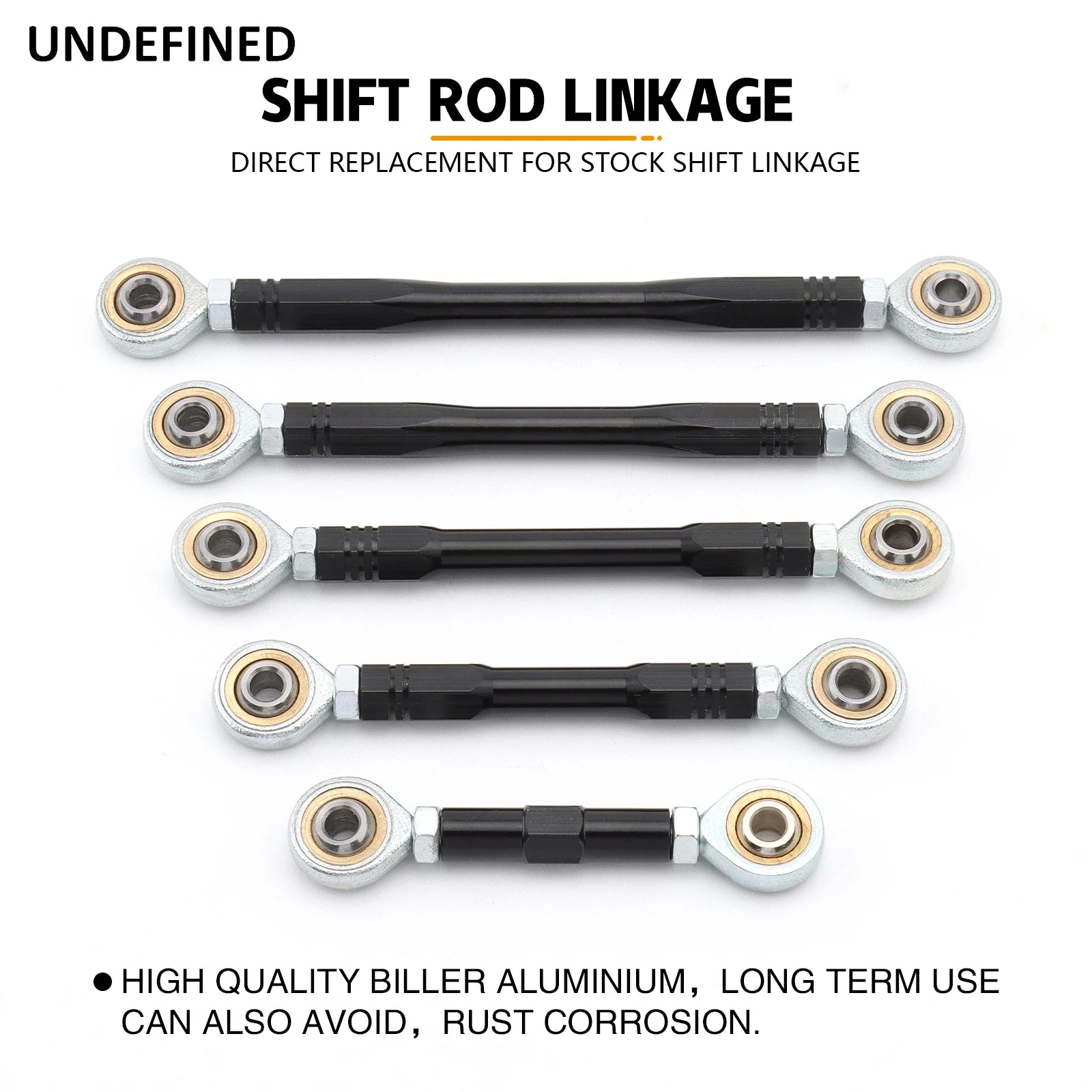 Motorcycle M6 Shift Rod Linkage 40 70 90 100 120 150 160 170 180 190 200 220mm Footrest Foot Peg Rearset Gear Shift Shifter Rod