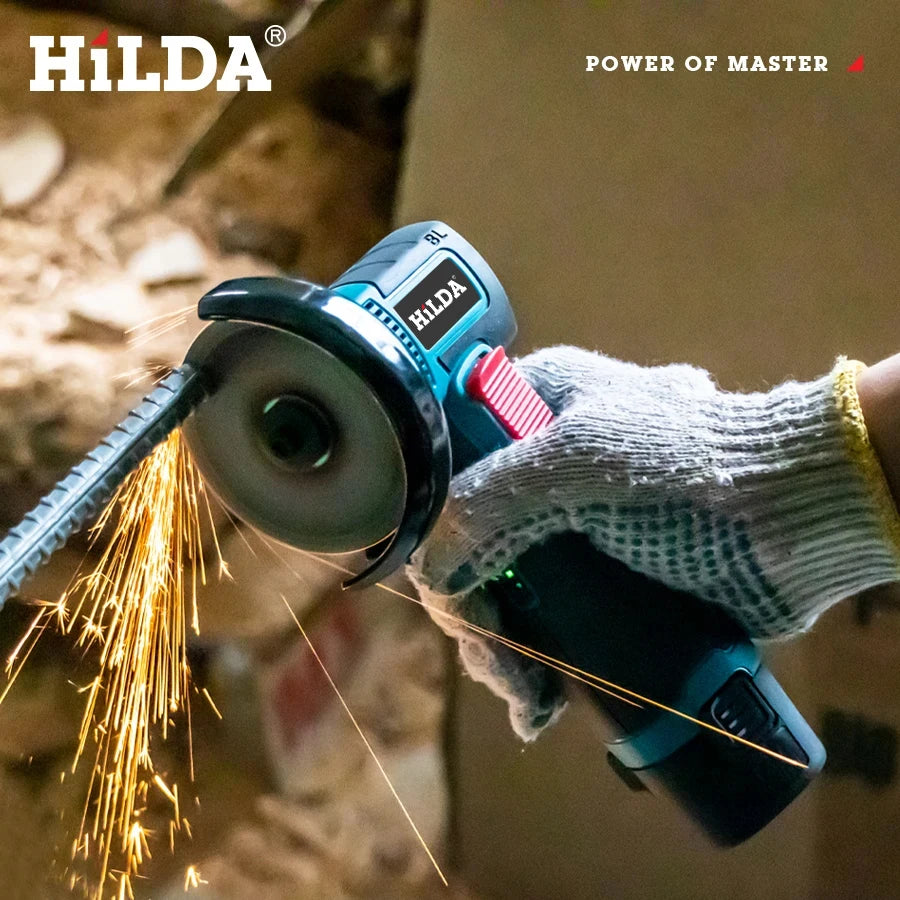HILDA Mini Smerigliatrice Angolare 12V Ricaricabile Utensile Per Smerigliare Lucidare Macchina Per Smerigliare Per Tagliare Utensili Elettrici A Batteria Al Diamante