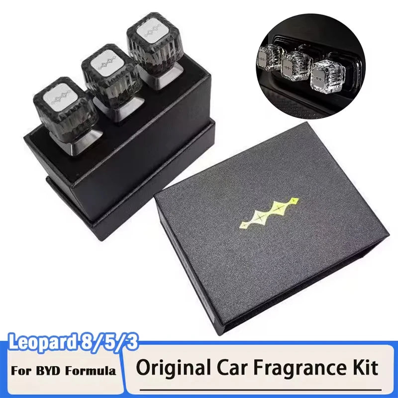 For BYD Formula Leopard 3/5/8/Titanium7 Car Air Vent Fragrance Sticks Aroma System Replacement Refills Original Solid Car Scent