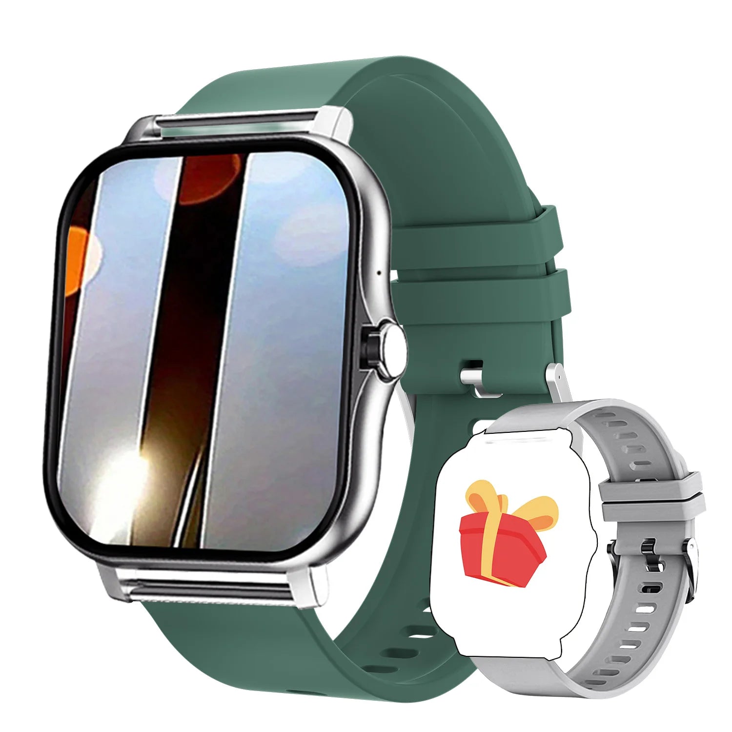 2023 Smartwatch Android Telefoon 1,44'' Kleurenscherm Bluetooth Bellen Bloedzuurstof-/Drukmeting Smartwatch Dames Heren