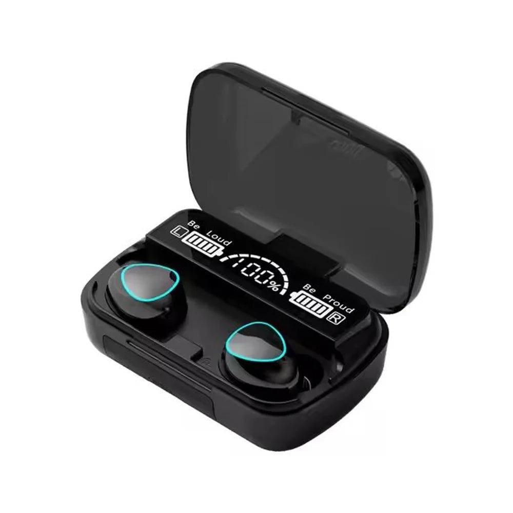 Auricolari M10 Nuovi Arrivi Cuffie Wireless Auricolari di Alta Qualità Suono Perfetto Sport Giochi Musica Cuffie BT con Power Bank