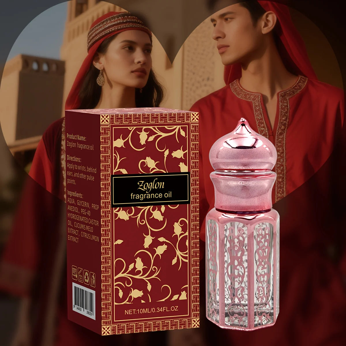 Arabische Rollerball Parfum Met Bloemige En Fruitige Geur Licht En Elegant Geschikt Voor Daten, Cadeaus En Draagbaar Met Doos
