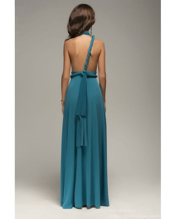 Sexy Vrouwen Multiway Wrap Convertible Boho Maxi Club Rode Bandage Lange Jurk Feest Bruidsmeisje Infinity Robe Longue Femme