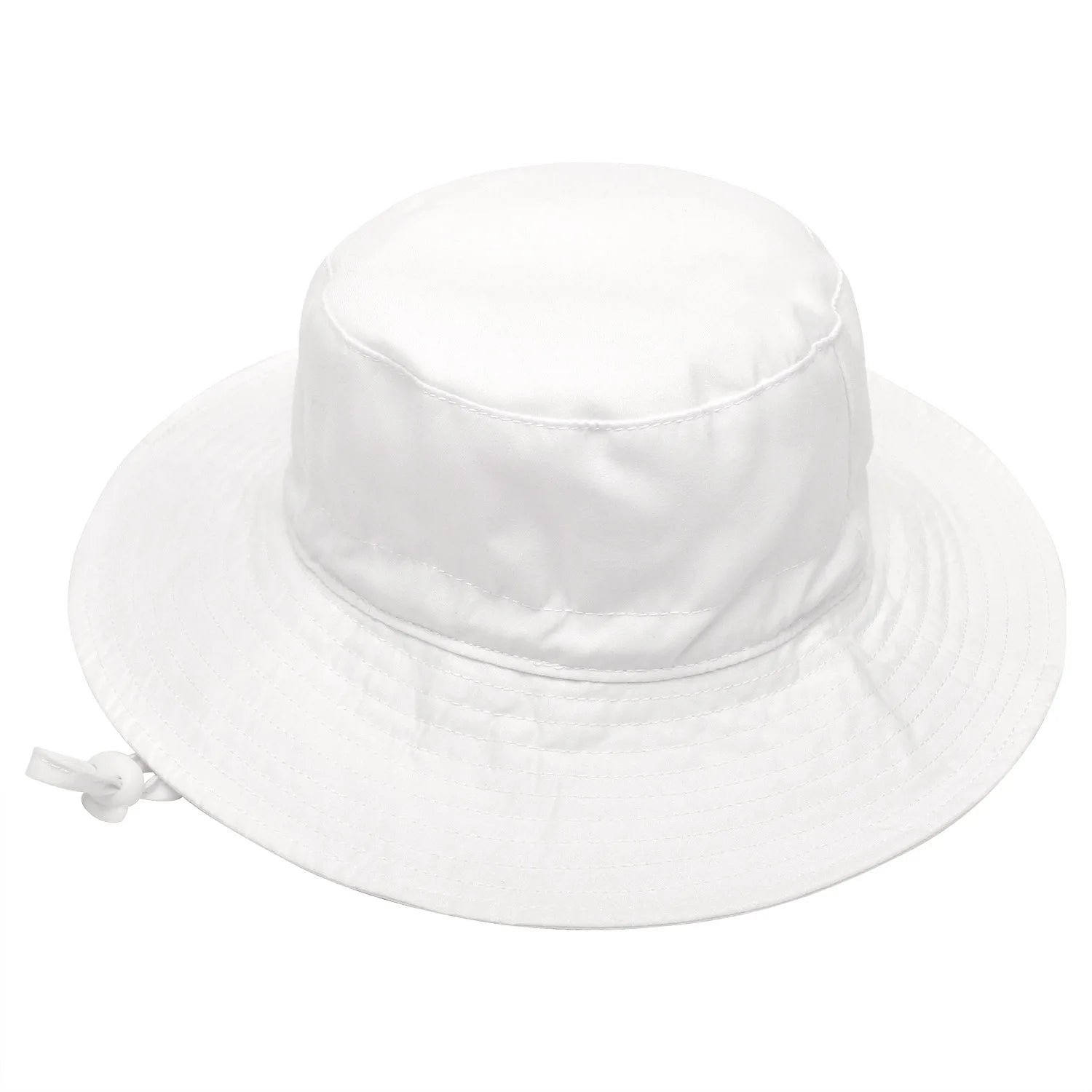 New 2025 children's hats, sun hats, breathable basin hats for boys and girls, beach hats, fishing pure color, simple design