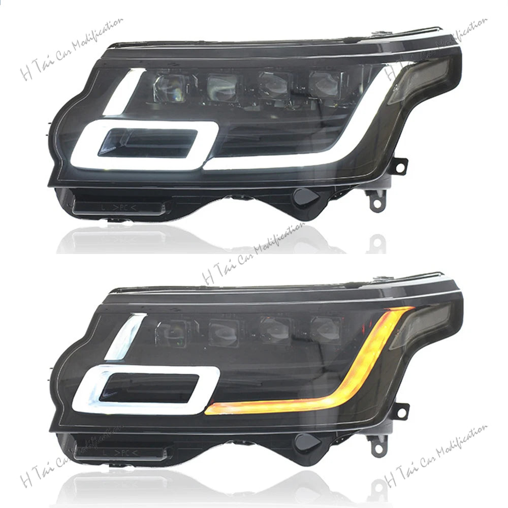 Headlight assembly For Land Rover Range Rover Executive L405 2014-2017 Headlamp Daytime Running Lights High Beam Reverse Light