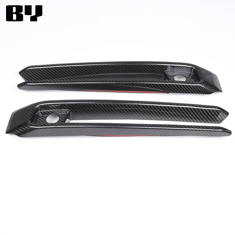 Fit For Mercedes G-Class W464 W463A G63 AMG 2019-2023 Real Carbon Fiber Front Fog Light Lamp Cover Trim Frame Car Accessories