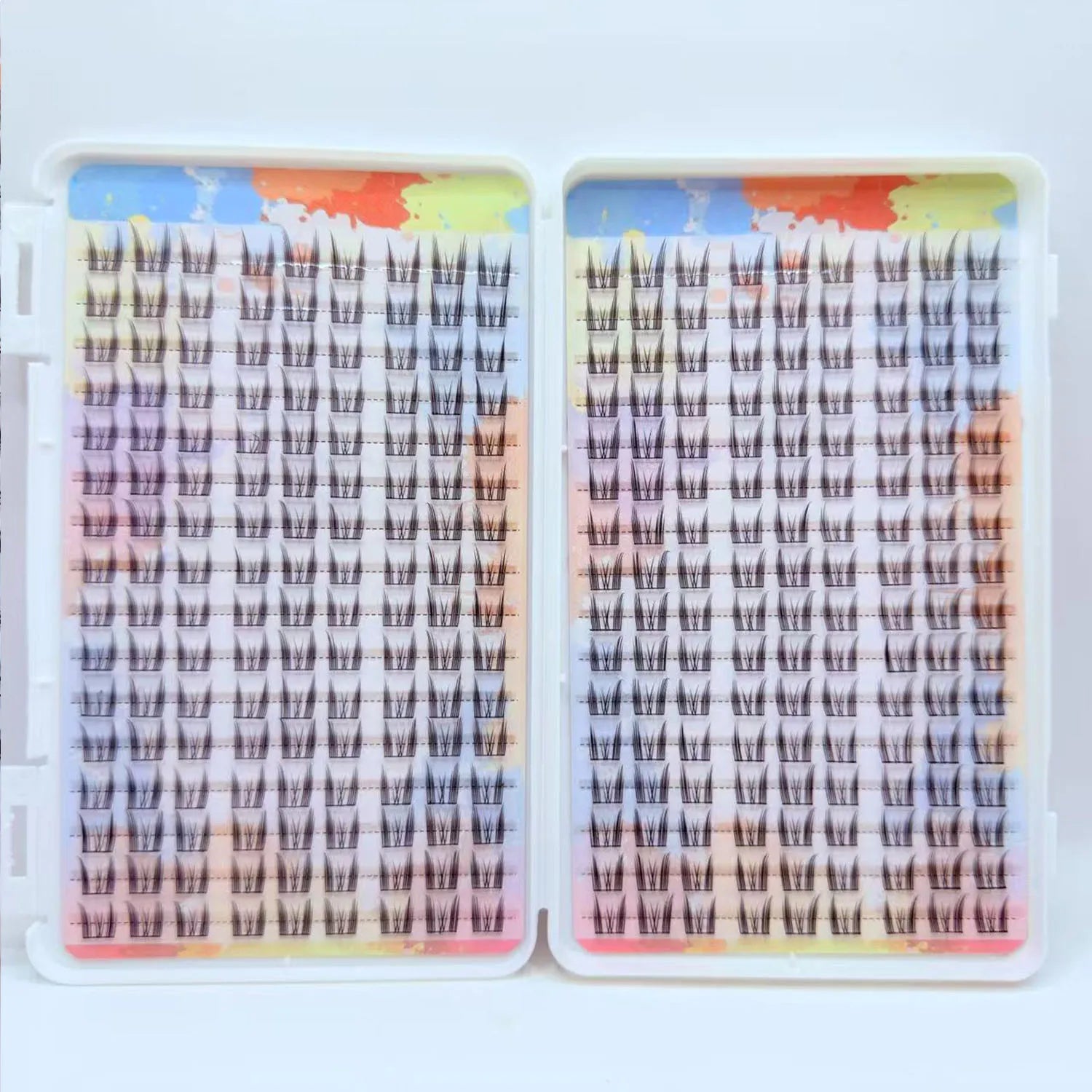 Hot Sales 32 Rows False Eyelash Book  Natural Soft  Daily Makeup Lash Clusters For Beauty