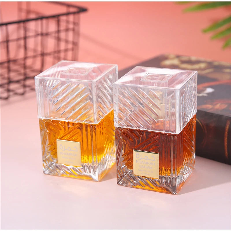 Khamrah عطر Profumo Eau De Toilette Cofanetto 100ml Unisex Profumo Oud Arabo Fragranza Gourmand Profumo a lunga durata per Unisex