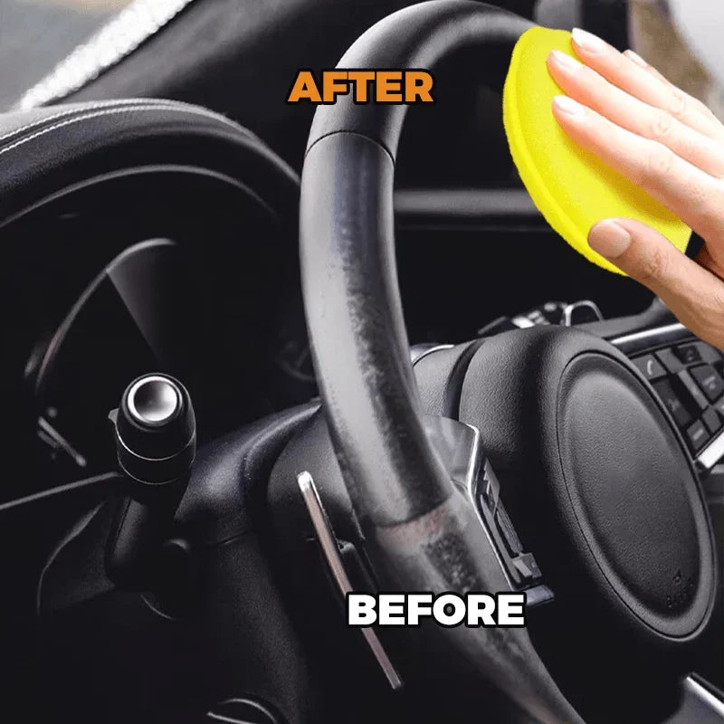 Imitation Leather Repair Paste for Steering Wheels and Car Seats - Restore Faded Imitation Leather, Repair Tears and Scratches.