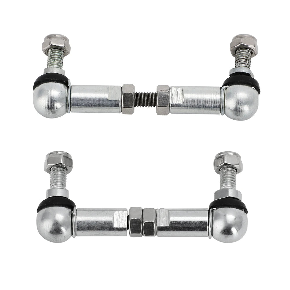 1 Pair Adjustable Air Suspension Rod Lowering Links Kit For BMW F11 E61 E39 X5 X6 Automotive Accessories