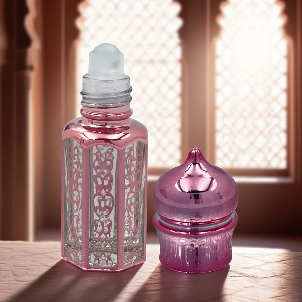 Profumo Roll-on Arabo con Fragranza Floreale e Fruttata, Leggero ed Elegante, Adatto per Incontri, Regali e Portatile con Scatola