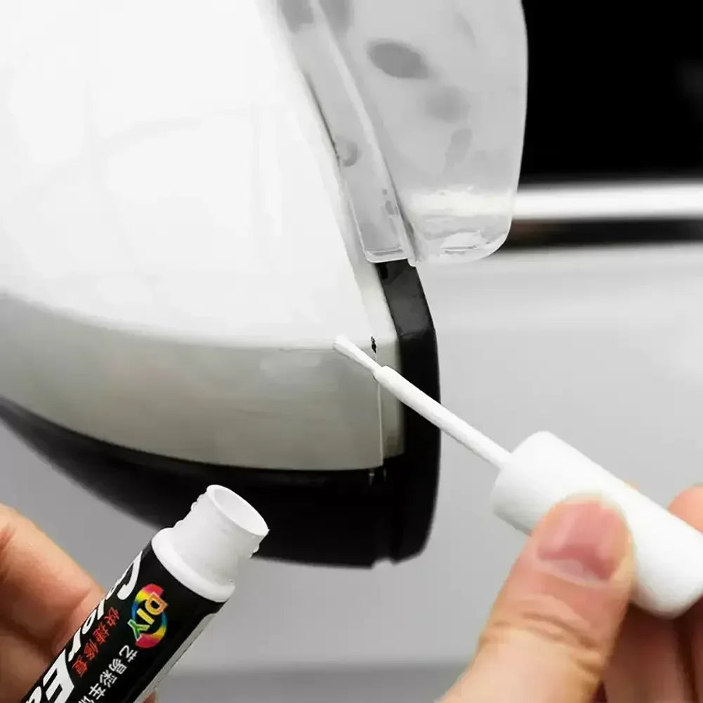 Car Paint Scratches Repair Pen Brush Waterproof Paint Marker Pen Car Tyre Tread Care Automotive Maintain Black White Red Silver